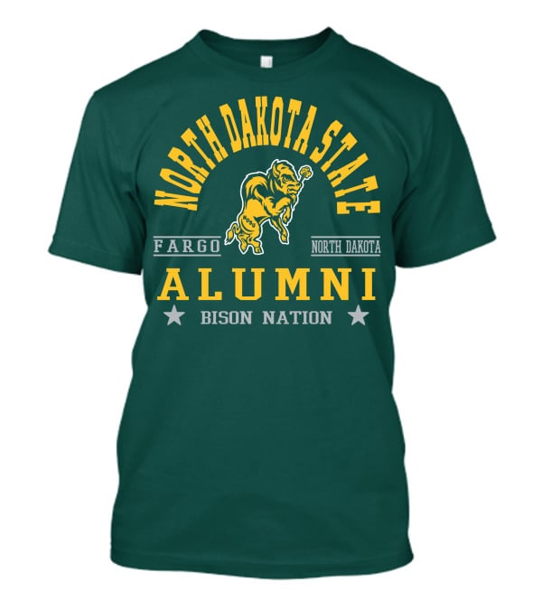 North Dakota State Fargo Alumni Bison Nation North Dakota T-Shirt