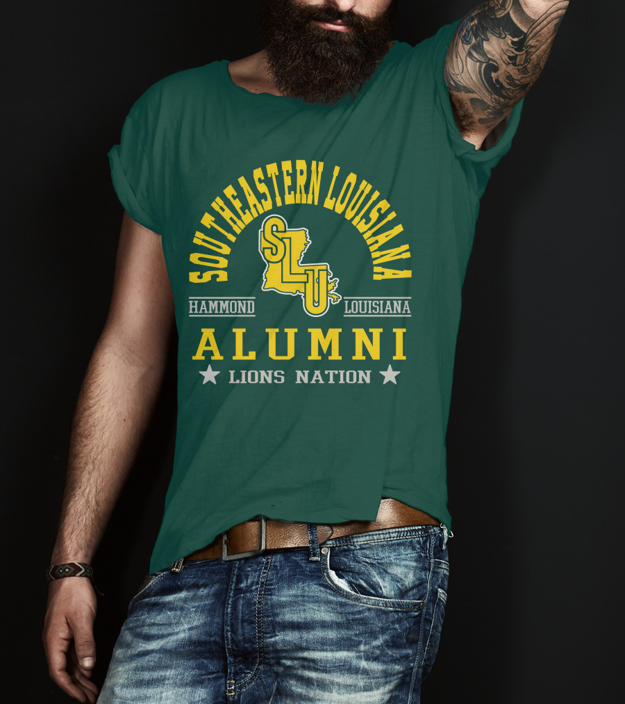 Southeastern Louisiana Alumni SLU Lions Nation Hammond Louisiana T-Shirt