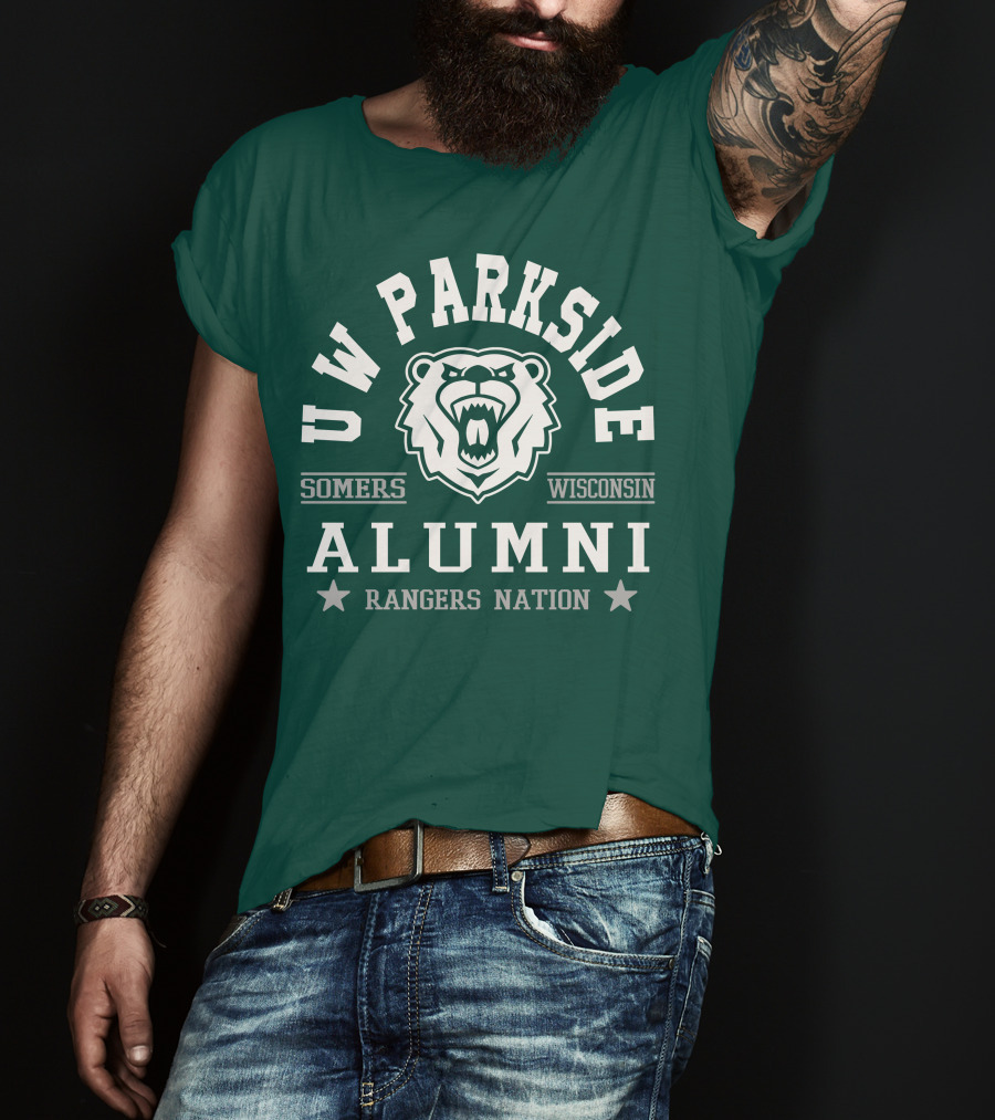 UW Parkside Somers Wisconsin Alumni Rangers Nation T-Shirt