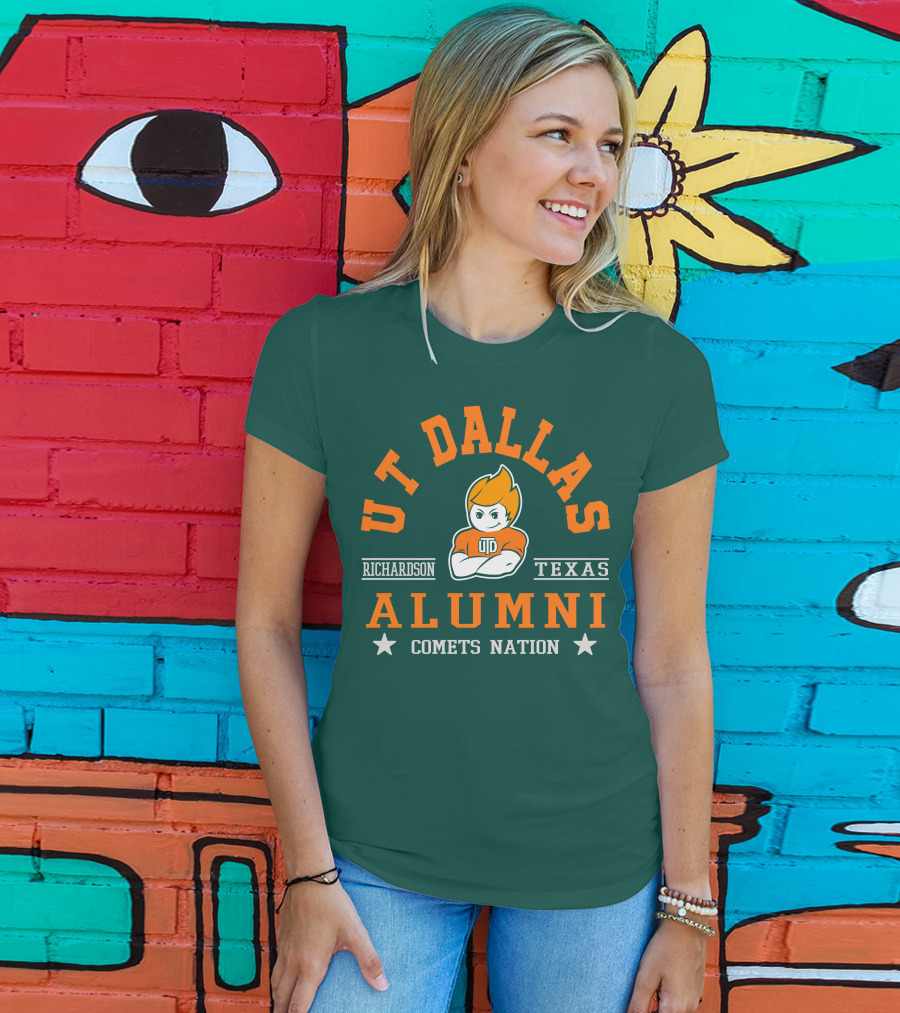UT Dallas Alumni Comets Nation Richardson Texas T-Shirt