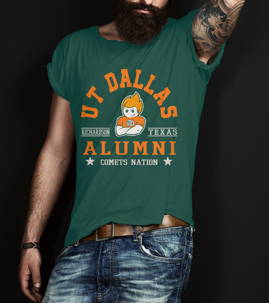 UT Dallas Alumni Comets Nation Richardson Texas T-Shirt