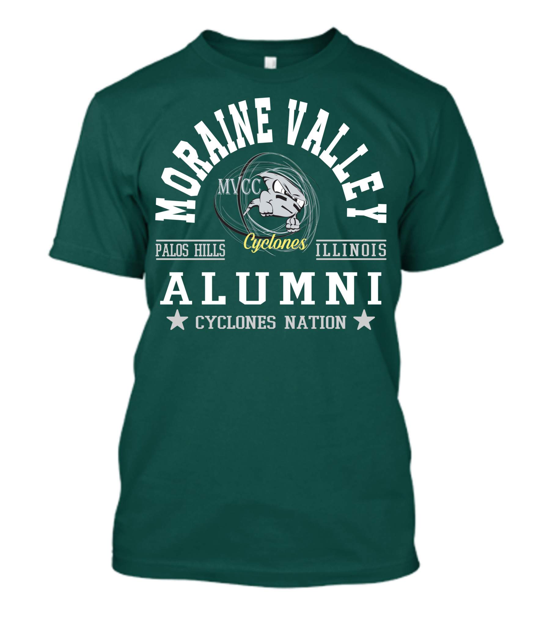 Moraine Valley Cyclones Alumni Palos Hills Illinois Cyclones Nation T-Shirt