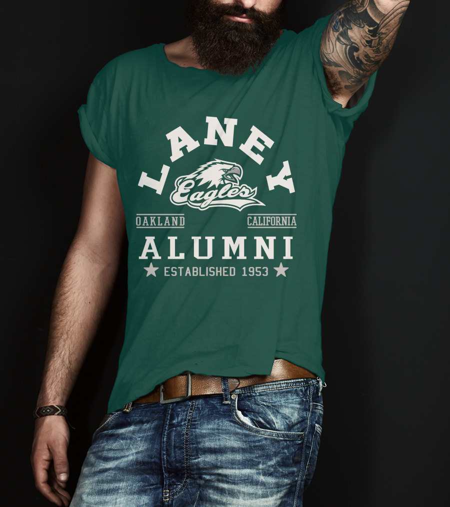 Laney Eagles Alumni Oakland California Established 1953 T-Shirt