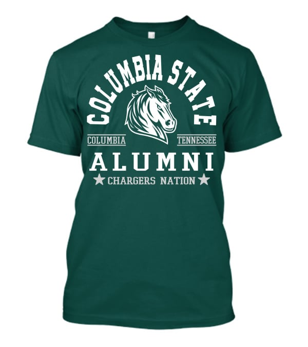 Columbia State Tennessee Alumni Chargers Nation T-Shirt