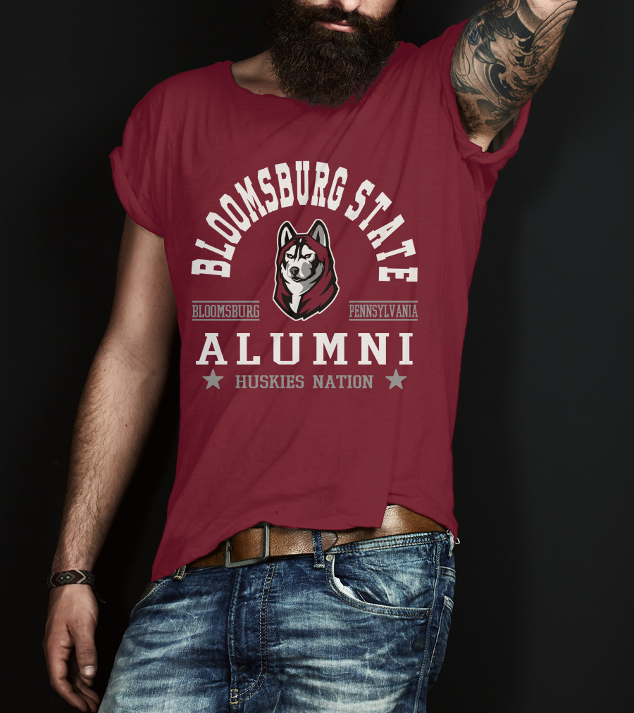 Bloomsburg State Alumni Huskies Nation Pennsylvania T-Shirt