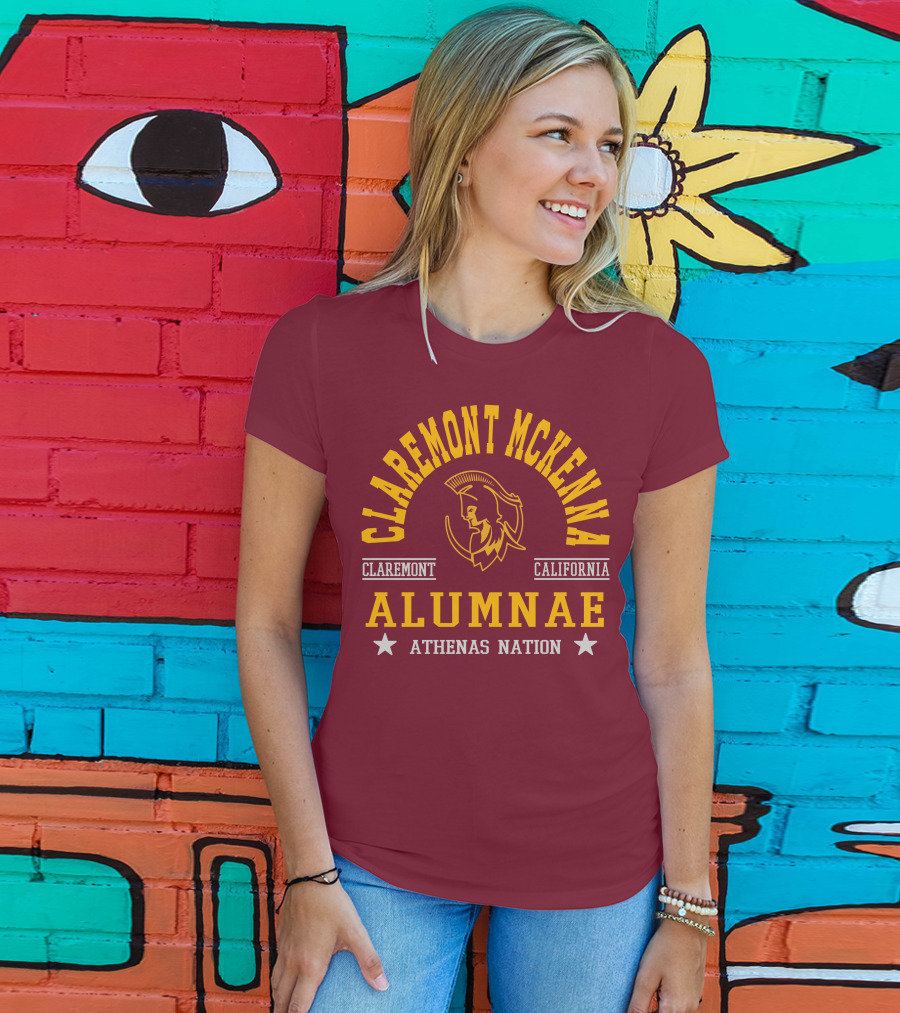Claremont McKenna Alumnae Athenas Nation California T-Shirt