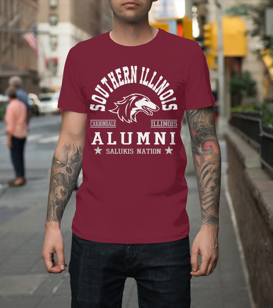 Southern Illinois Carbondale Salukis Alumni Nation T-Shirt