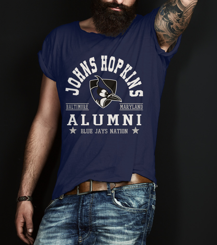 Johns Hopkins Alumni Blue Jays Nation Baltimore Maryland T-Shirt