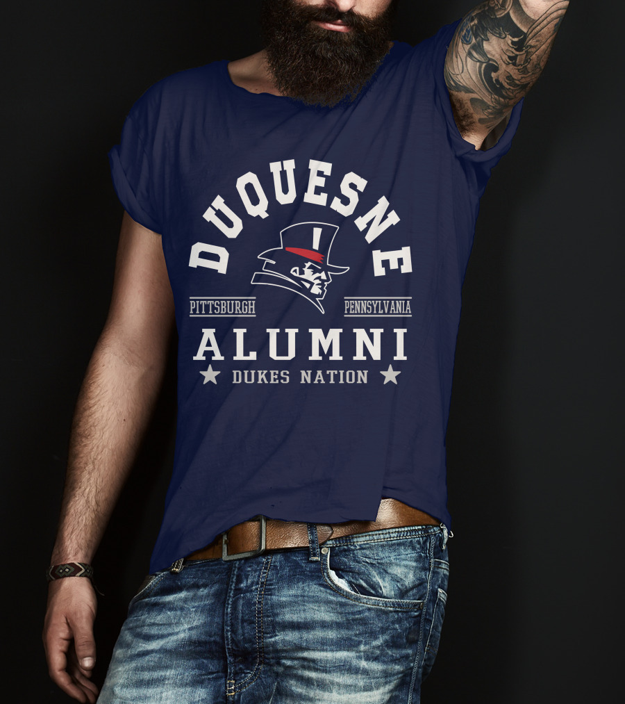 Duquesne Alumni Pittsburgh Pennsylvania Dukes Nation T-Shirt