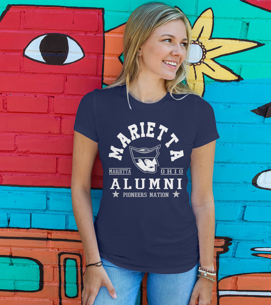 Marietta Ohio Alumni Pioneers Nation T-Shirt