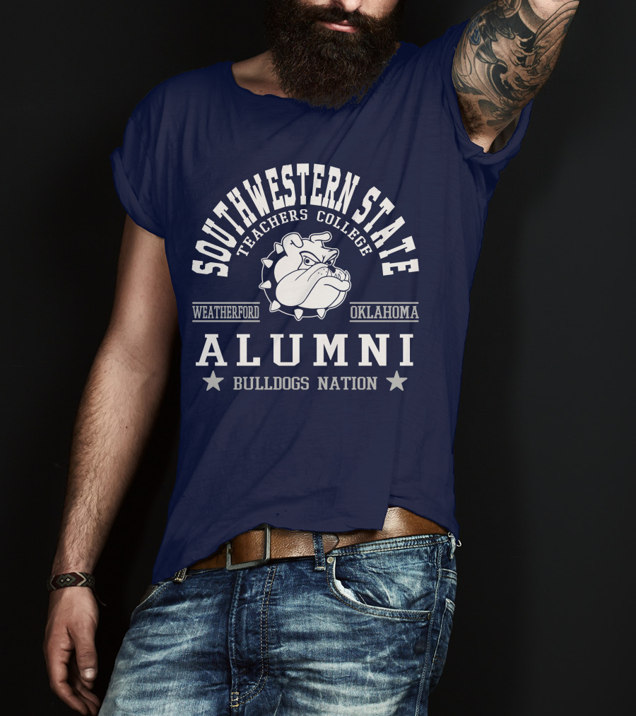 Southwestern State Teachers College Alumni Bulldogs Nation Weatherford Oklahoma T-Shirt