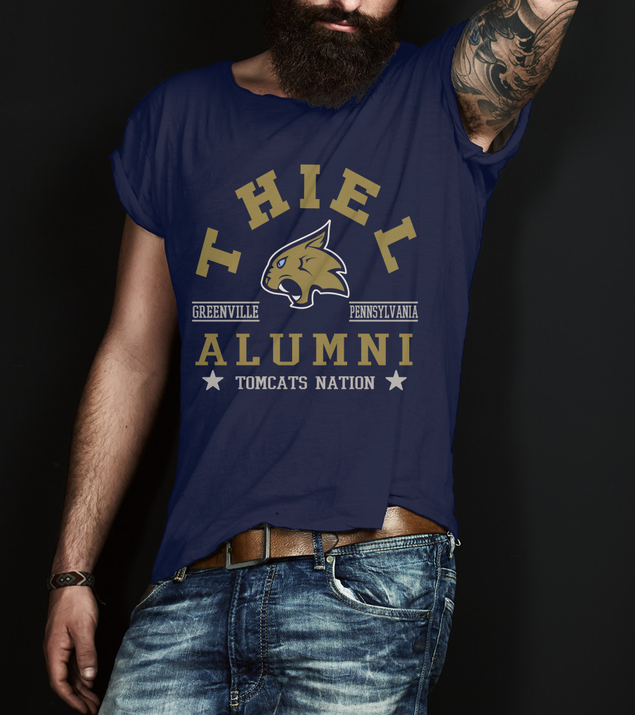 Thiel Alumni Tomcats Nation Greenville Pennsylvania T-Shirt