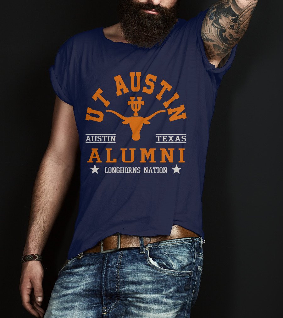 UT Austin Alumni Longhorns Nation Austin Texas T-Shirt