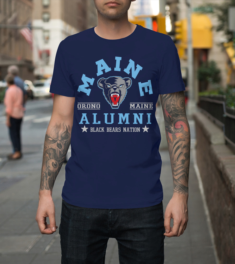 Maine Orono Alumni Black Bears Nation T-Shirt