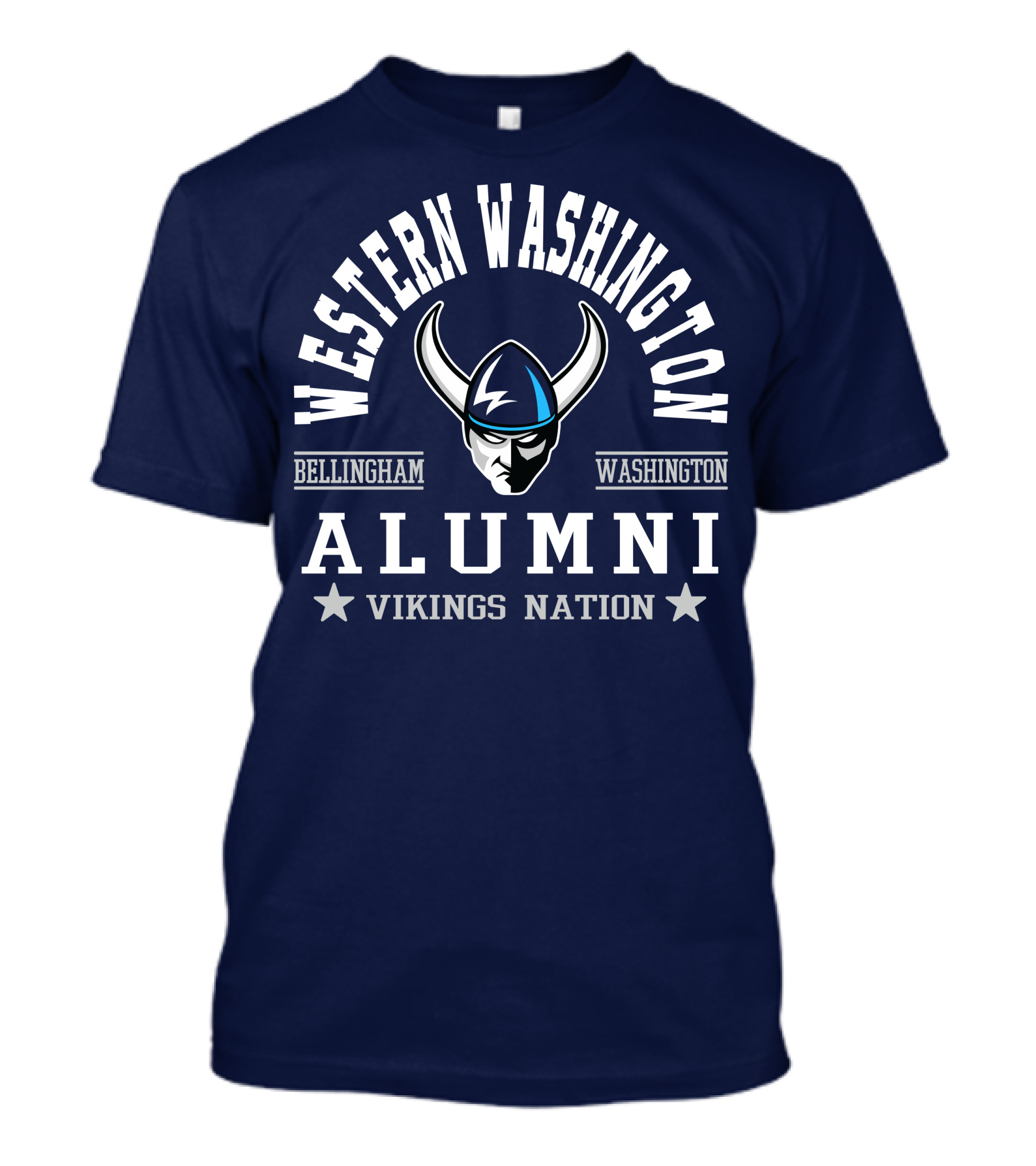 Western Washington Alumni Bellingham Vikings Nation T-Shirt