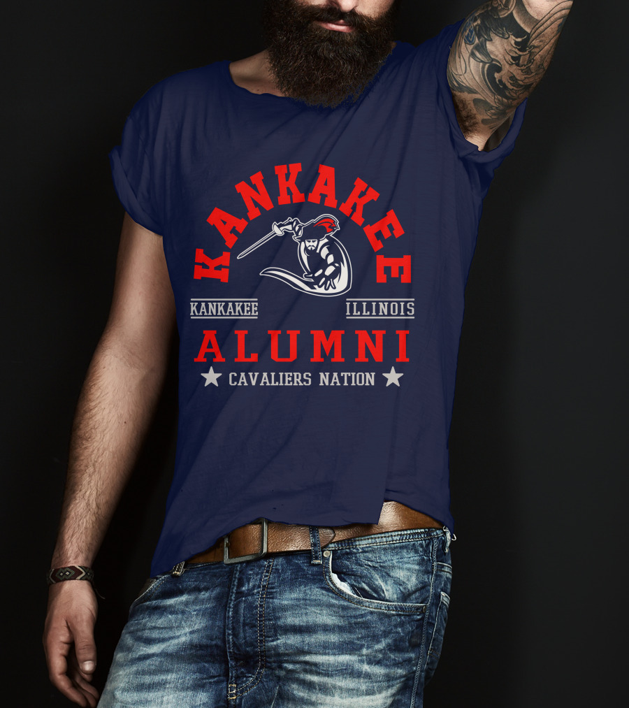 Kankakee Illinois Alumni Cavaliers Nation T-Shirt