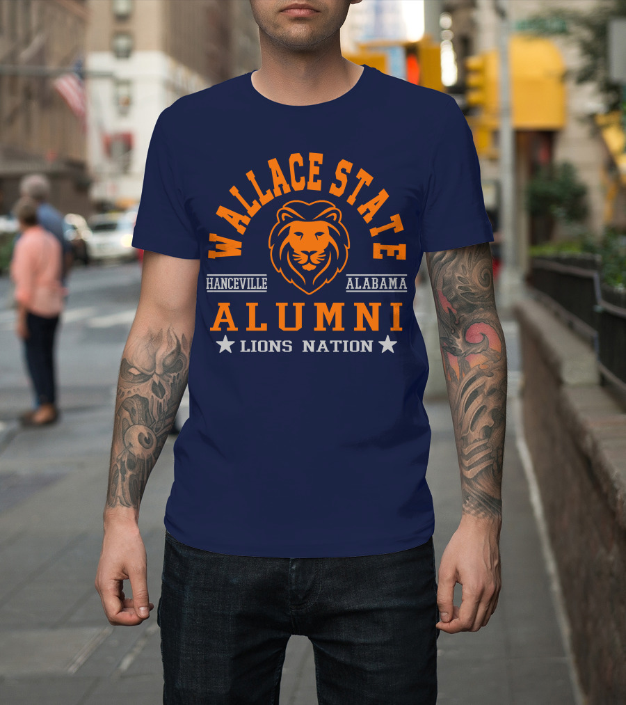 Wallace State Hanceville Alabama Alumni Lions Nation T-Shirt