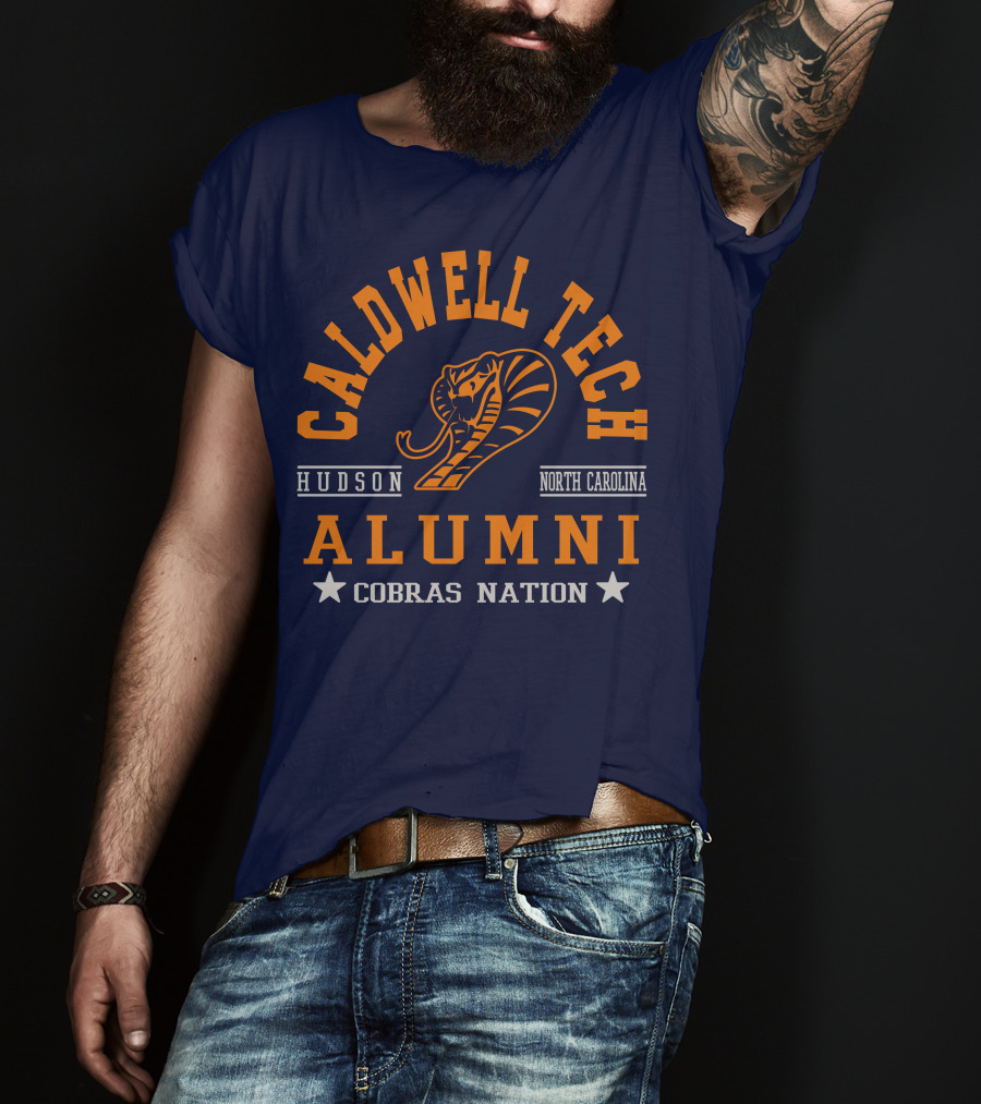 Caldwell Tech Alumni Cobras Nation Hudson North Carolina T-Shirt