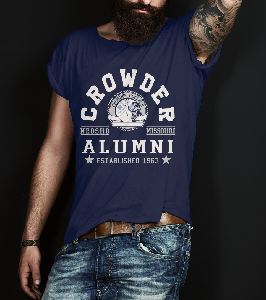 Crowder College Alumni Neosho Missouri Established 1963 T-Shirt