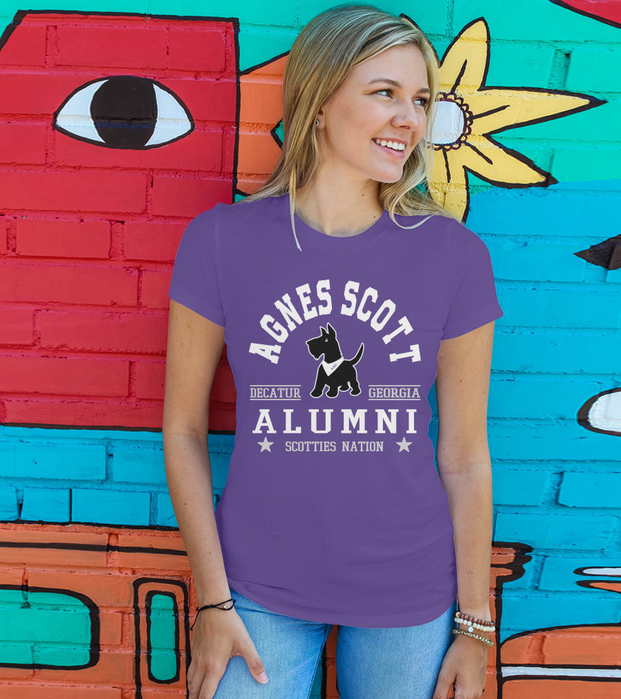 Agnes Scott College Alumni Scotties Nation Decatur Georgia T-Shirt