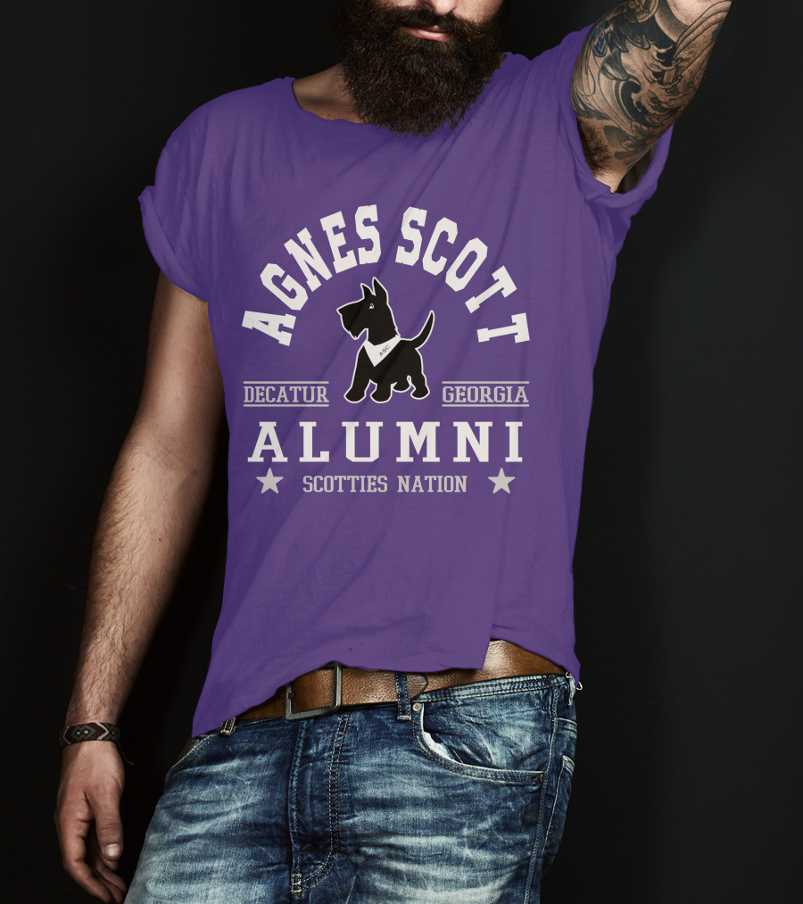 Agnes Scott College Alumni Scotties Nation Decatur Georgia T-Shirt