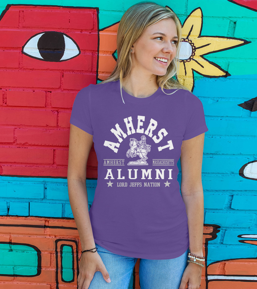 Amherst Alumni Lord Jeffs Nation Massachusetts T-Shirt