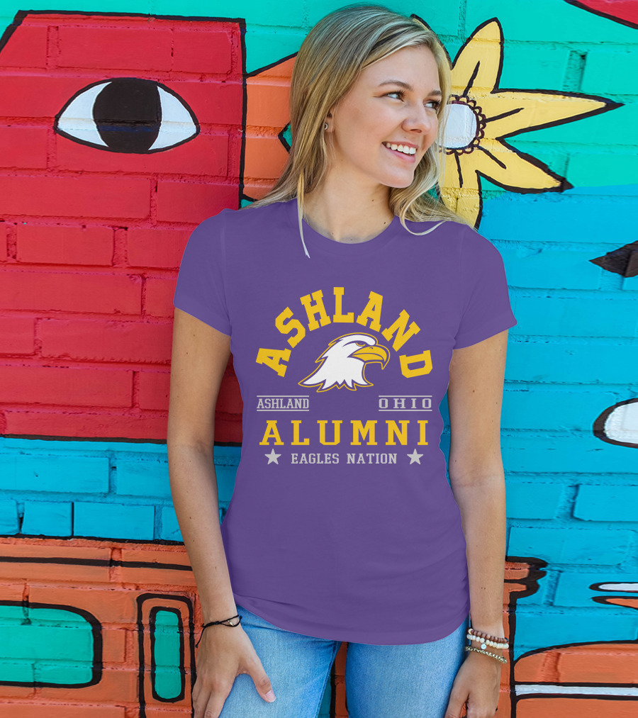 Ashland Ohio Eagles Alumni Nation T-Shirt