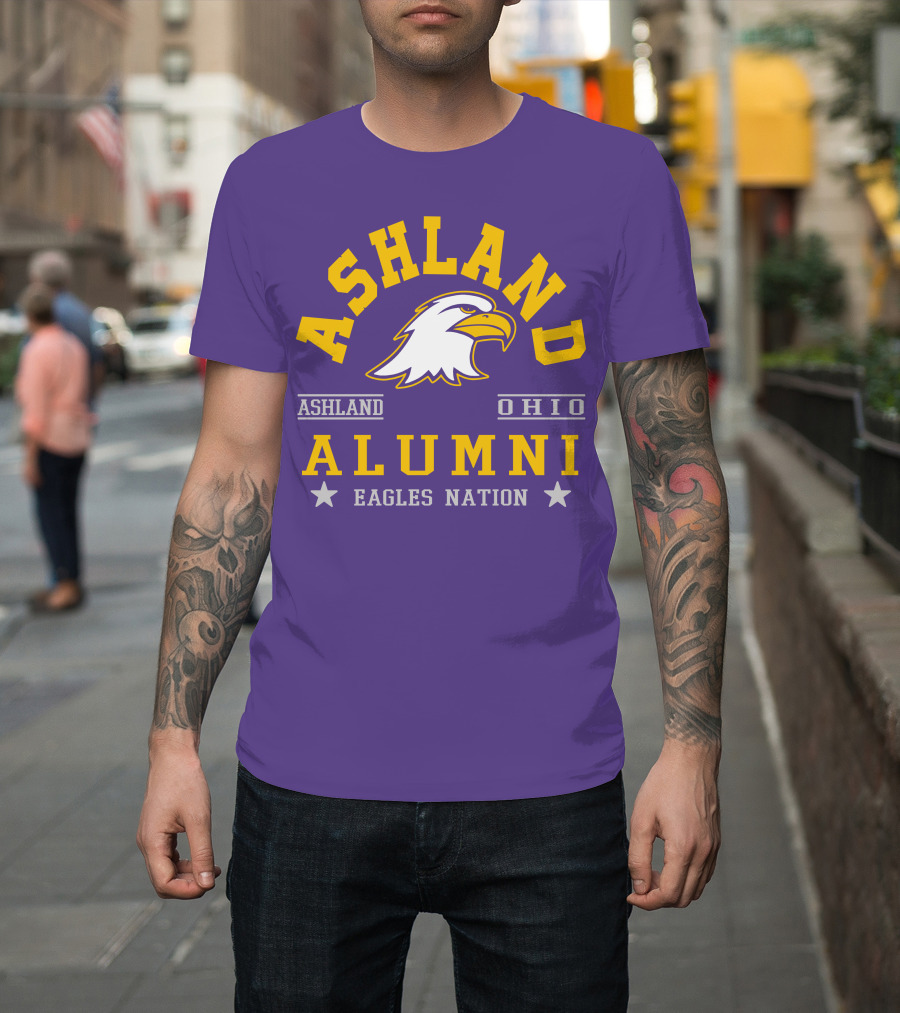 Ashland Ohio Eagles Alumni Nation T-Shirt