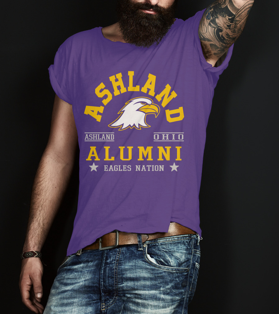 Ashland Ohio Eagles Alumni Nation T-Shirt