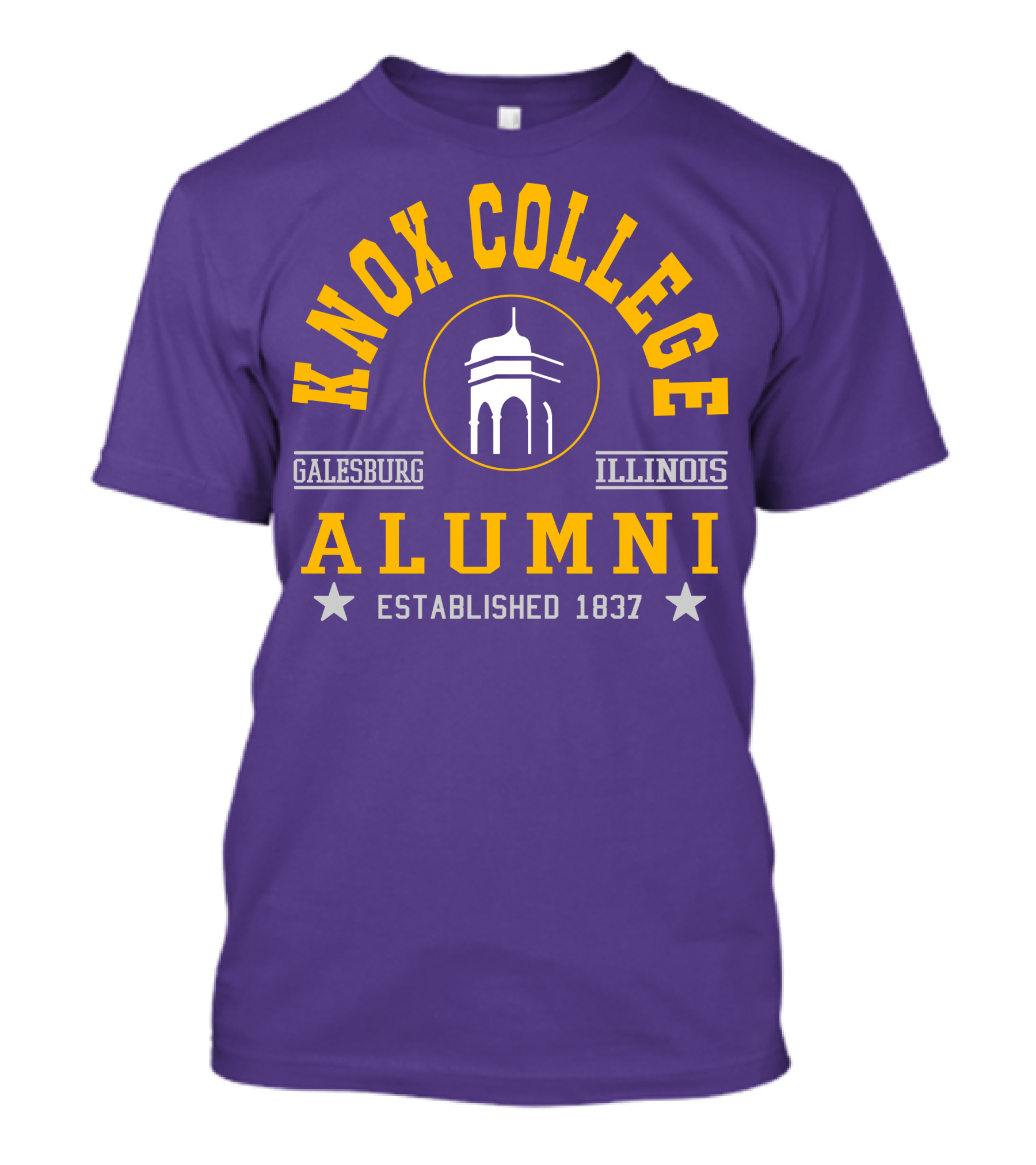 Knox College Alumni Established 1837 Galesburg Illinois T-Shirt