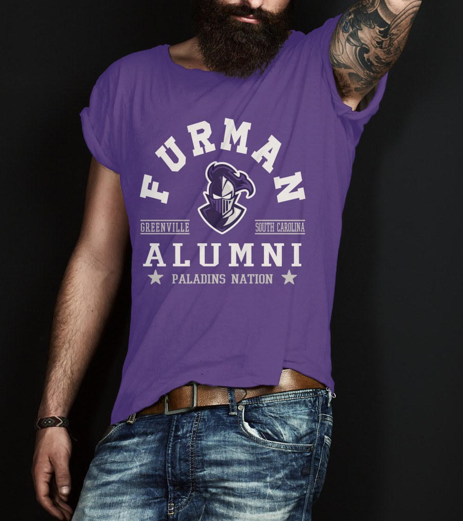 Furman Alumni Greenville South Carolina Paladins Nation T-Shirt