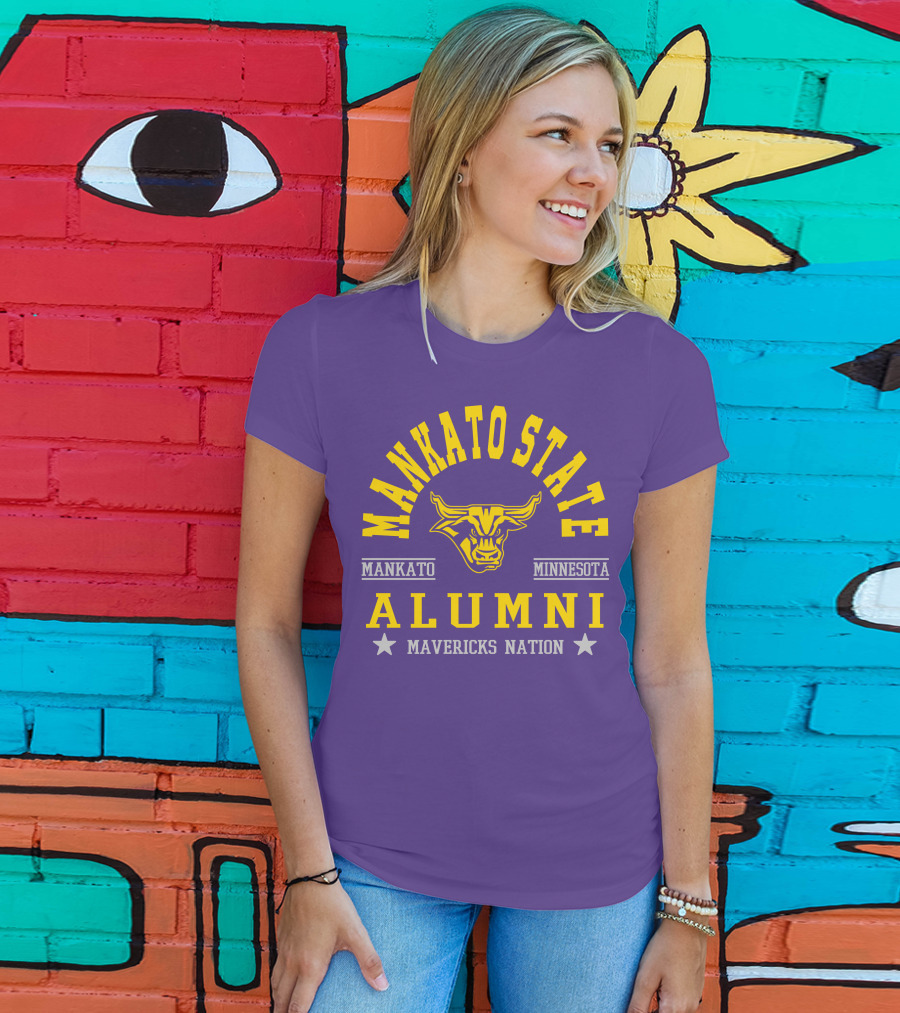 Mankato State Minnesota Alumni Mavericks Nation T-Shirt