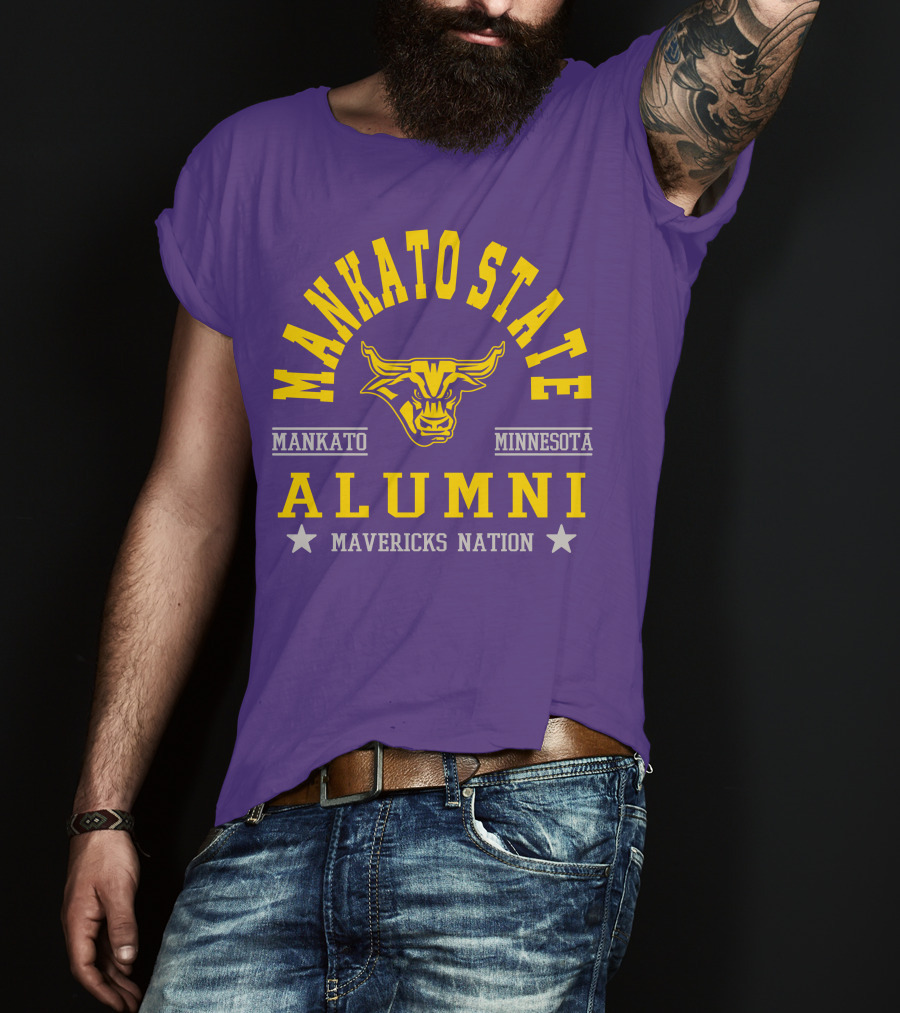Mankato State Minnesota Alumni Mavericks Nation T-Shirt
