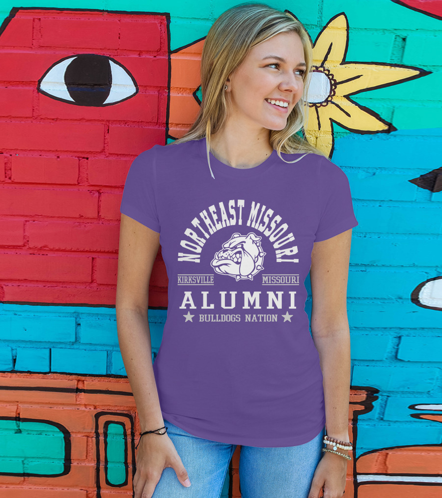 Northeast Missouri Kirksville Alumni Bulldogs Nation T-Shirt