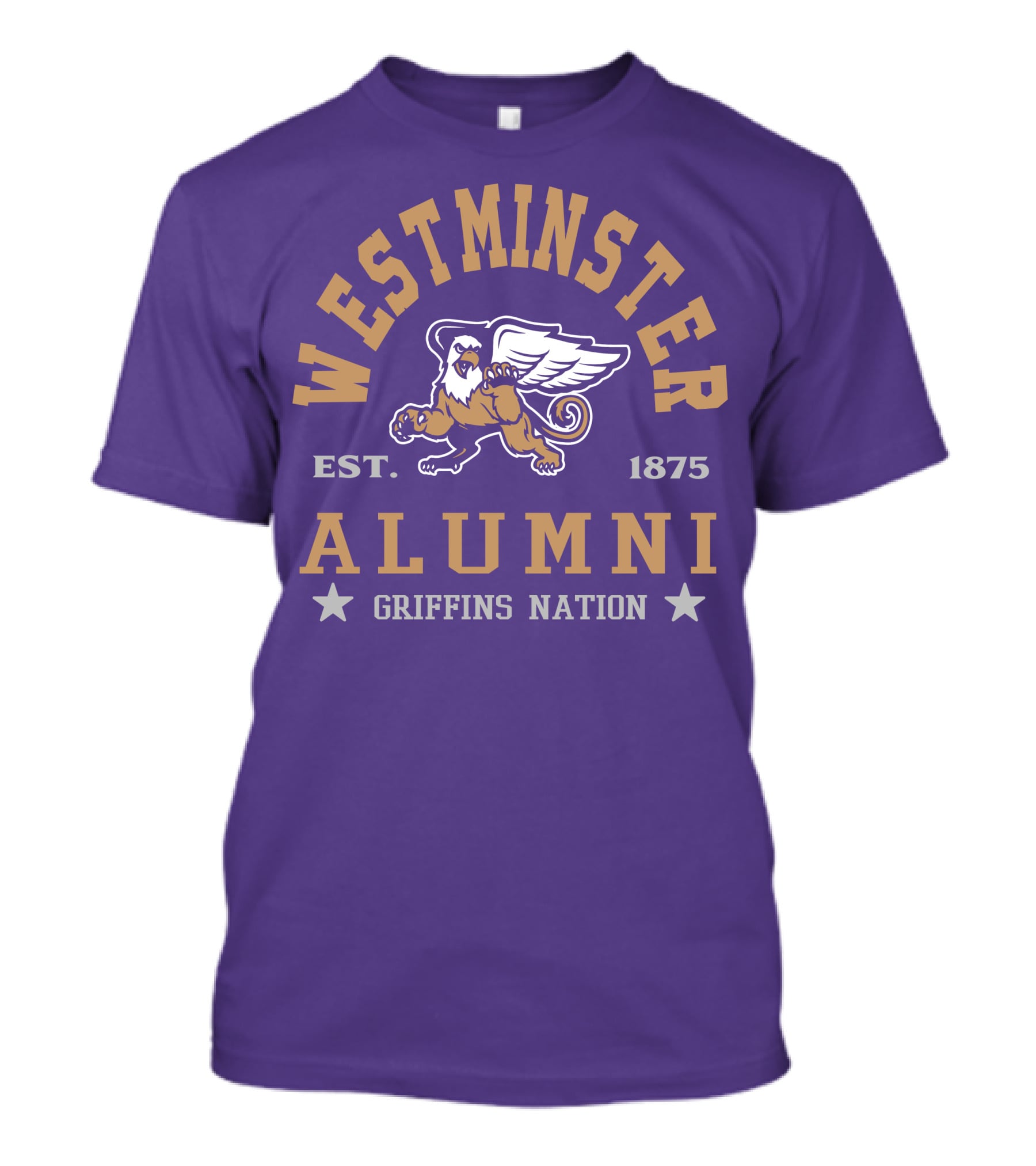 Westminster College Alumni Griffins Nation Est. 1875 T-Shirt