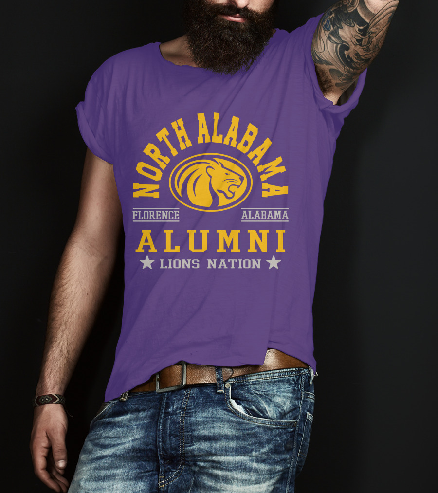North Alabama Alumni Lions Nation Florence Alabama T-Shirt
