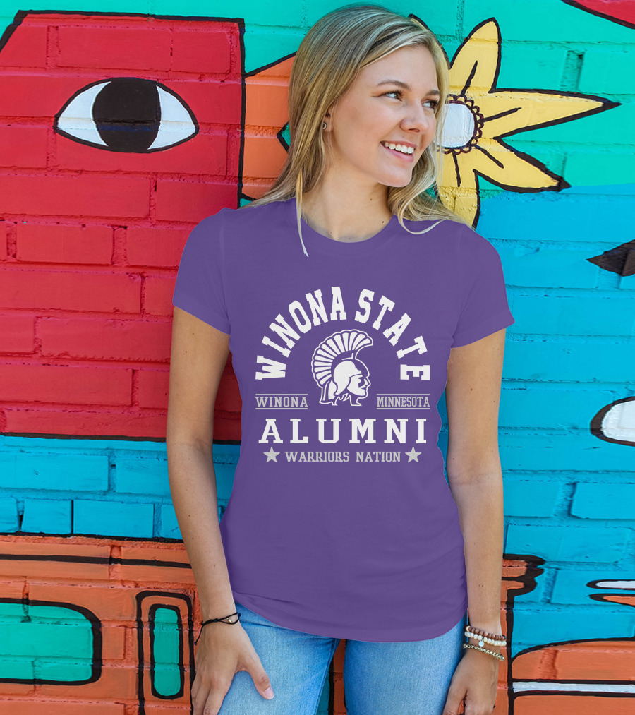 Winona State Alumni Warriors Nation Winona Minnesota T-Shirt
