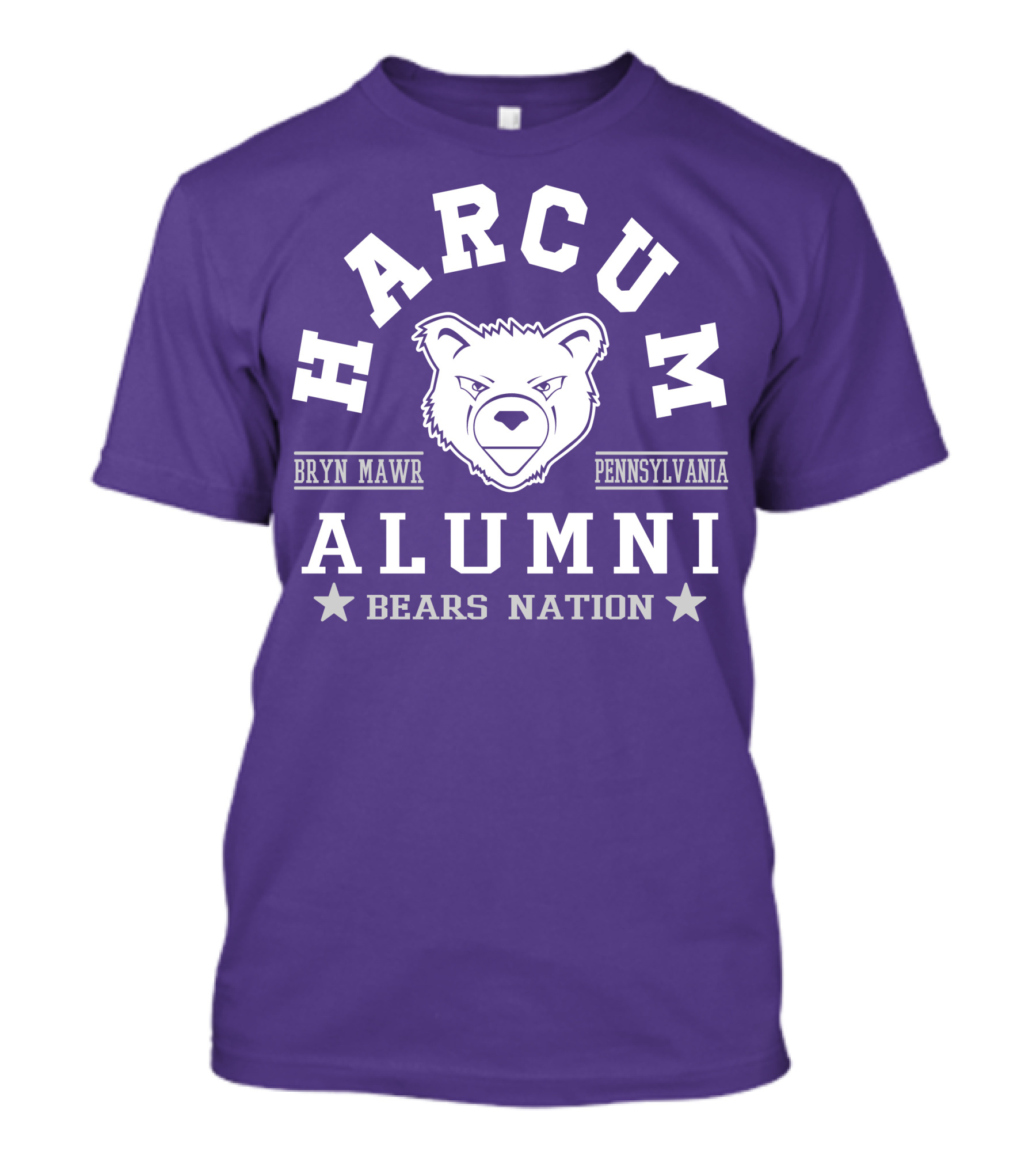Harcum College Alumni Bears Nation Bryn Mawr Pennsylvania T-Shirt
