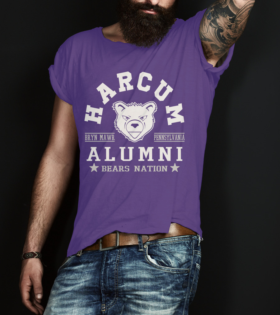 Harcum College Alumni Bears Nation Bryn Mawr Pennsylvania T-Shirt