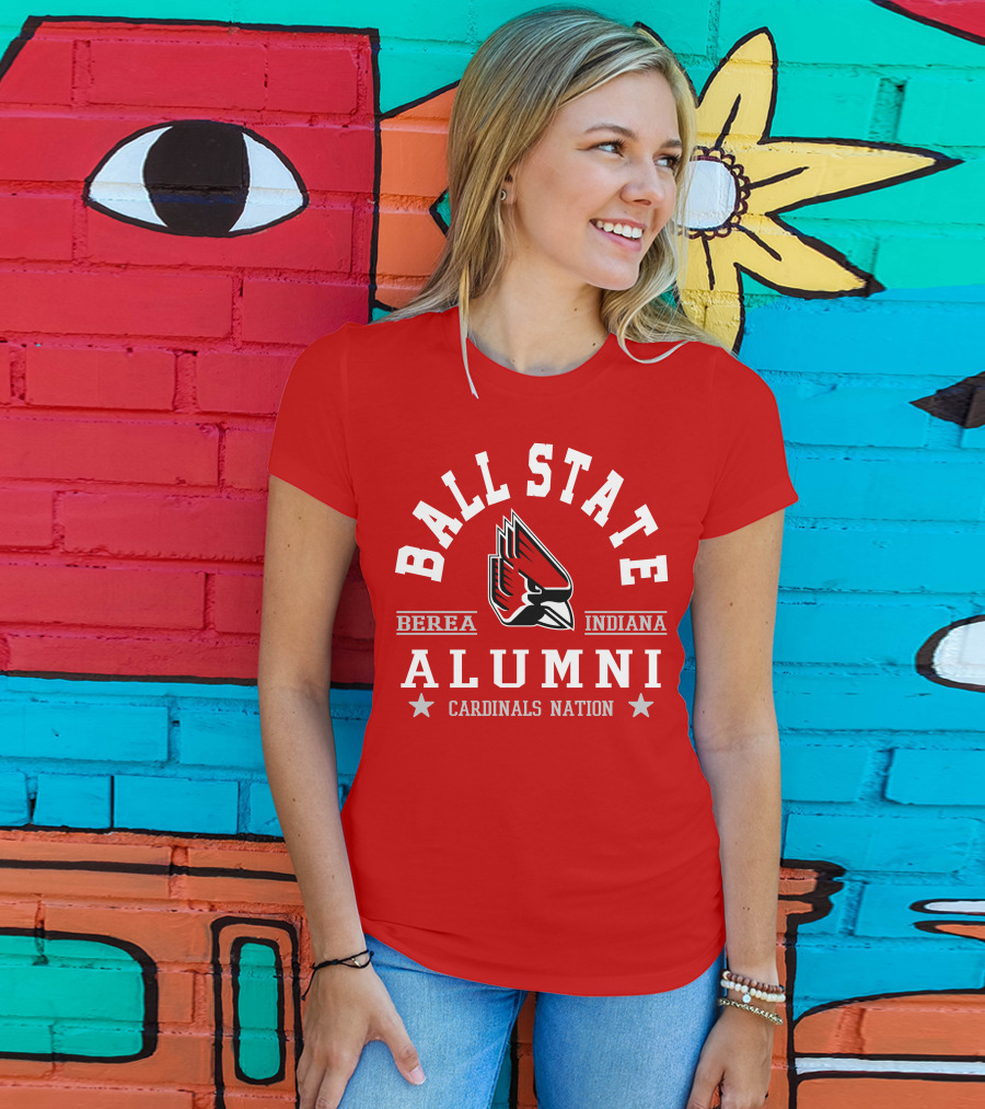 Ball State Alumni Berea Indiana Cardinals Nation T-Shirt
