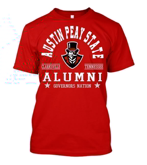 Austin Peay State Alumni Governors Nation Clarksville Tennessee T-Shirt
