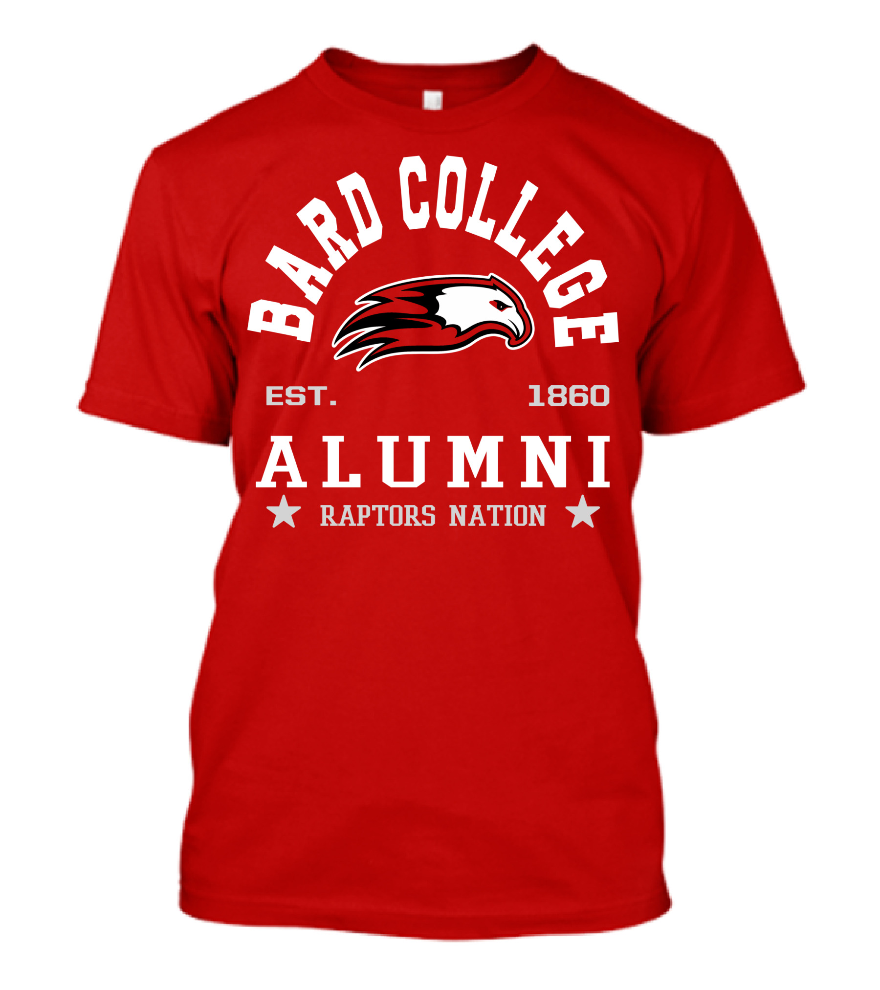 Bard College Alumni Est. 1860 Raptors Nation T-Shirt