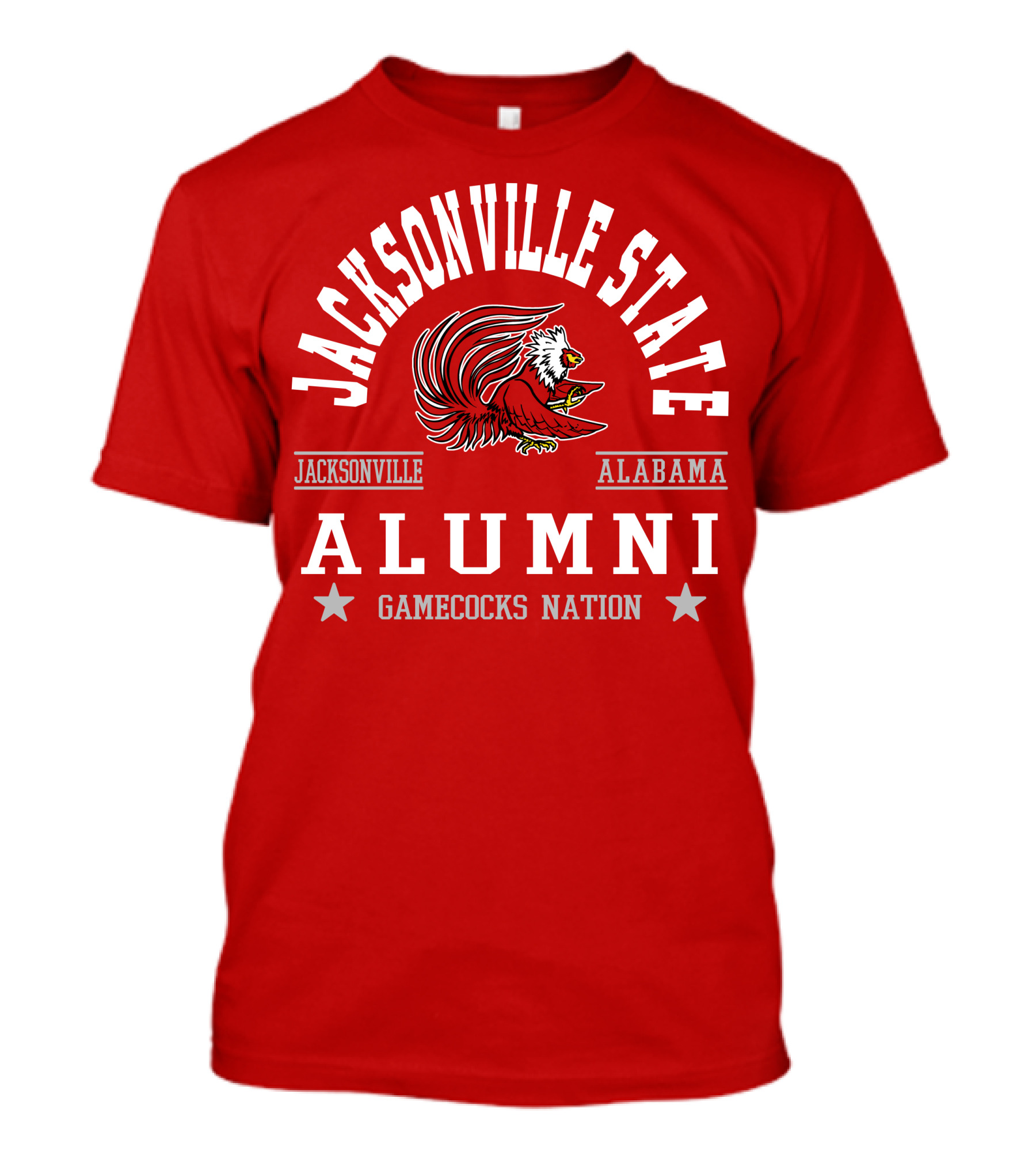 Jacksonville State Alumni Gamecocks Nation Jacksonville Alabama T-Shirt