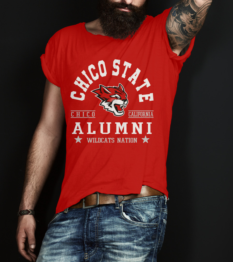 Chico State California Alumni Wildcats Nation T-Shirt