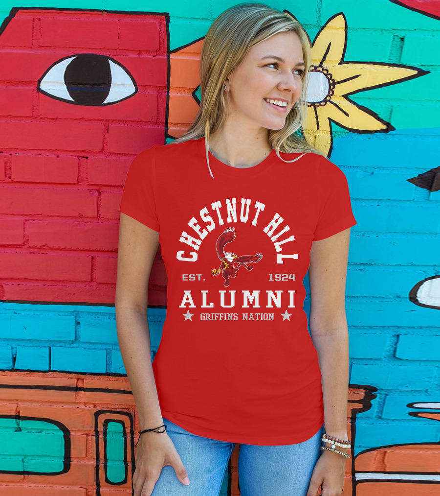 Chestnut Hill Alumni Griffins Nation Est. 1924 T-Shirt