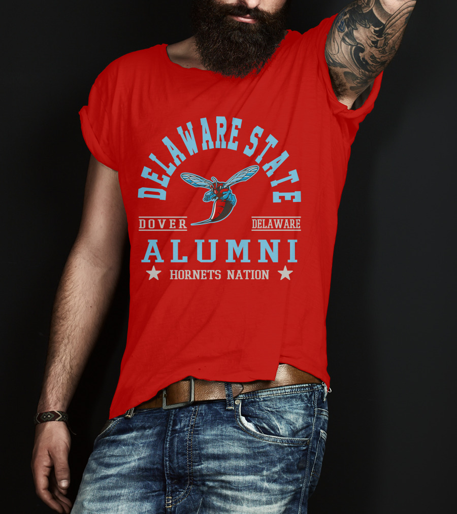Delaware State Dover Delaware Alumni Hornets Nation T-Shirt