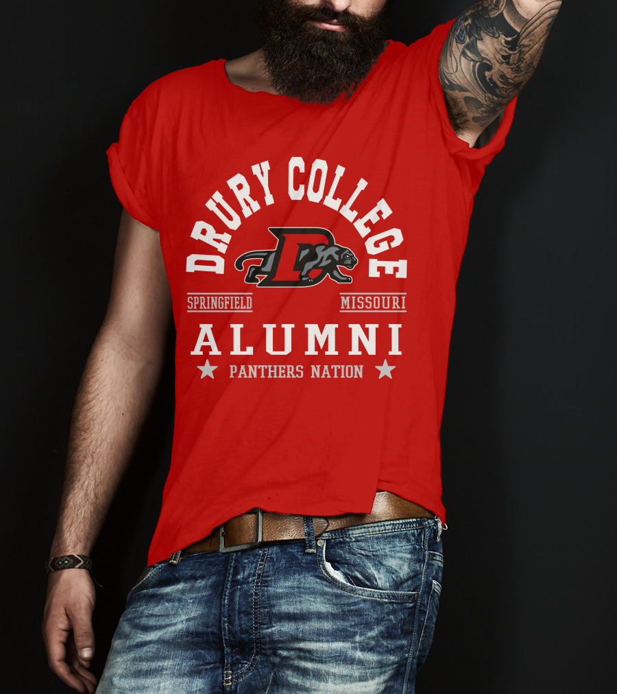 Drury College Springfield Missouri Alumni Panthers Nation T-Shirt