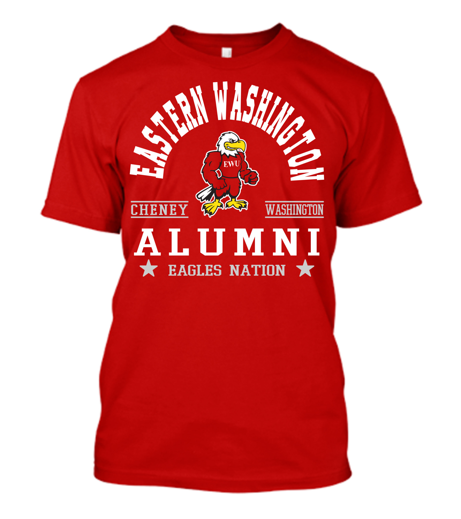 Eastern Washington University Alumni Eagles Nation Cheney Washington T-Shirt