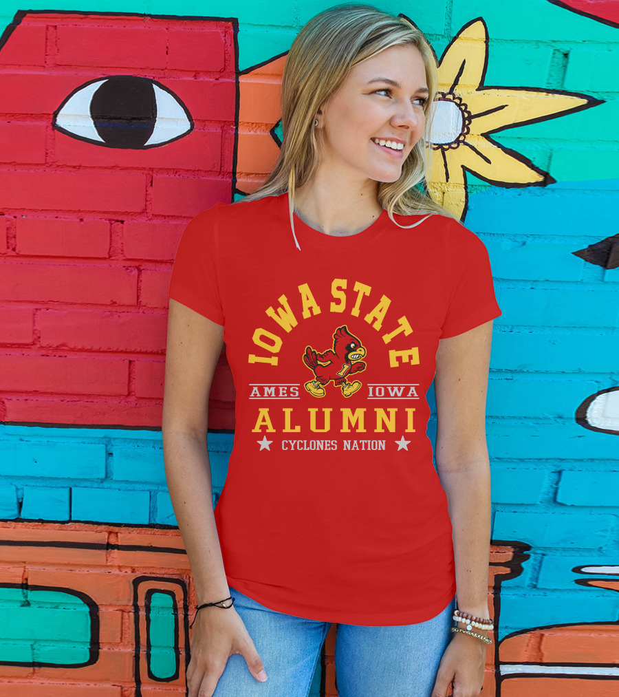 Iowa State Alumni Cyclones Nation Ames Iowa T-Shirt