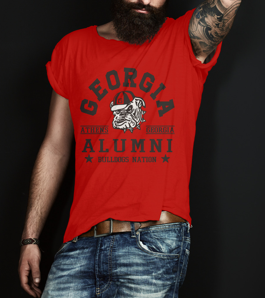 Georgia Bulldogs Alumni Athens Georgia Bulldogs Nation T-Shirt